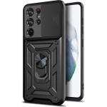 Techsuit - CamShield Series - Samsung Galaxy S21 Ultra 5G - Black