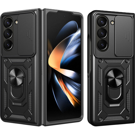 Techsuit - CamShield Series - Samsung Galaxy Z Fold5 - Black
