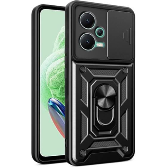 Techsuit - CamShield Series - Xiaomi Redmi Note 12 5G / Poco X5 - Black