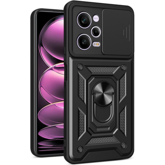 Techsuit - CamShield Series - Xiaomi Redmi Note 12 Pro 5G / Poco X5 Pro - Black