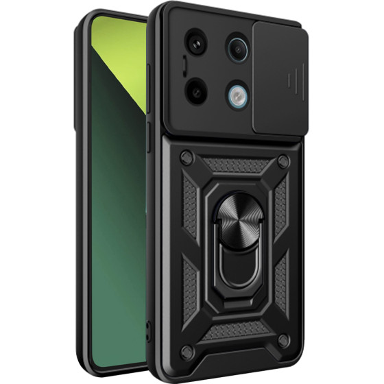 Techsuit - CamShield Series - Xiaomi Redmi Note 13 Pro 5G / Poco X6 - Black