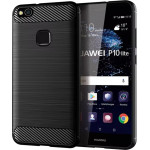 Techsuit - Carbon Silicone - Huawei P10 Lite - Black