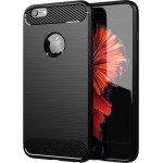 Techsuit - Carbon Silicone - iPhone 6 Plus / iPhone 6s Plus - Black