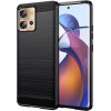 Techsuit - Carbon Silicone - Motorola Edge 30 Fusion - Black