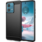Techsuit - Carbon Silicone - Motorola Edge 40 Neo - Black