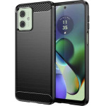 Techsuit - Carbon Silicone - Motorola Moto G54 / Moto G54 Power Edition / Moto G64 - Black