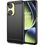 Techsuit - Carbon Silicone - OnePlus Nord CE 3 Lite - Black