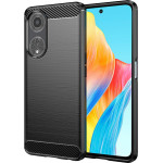 Techsuit - Carbon Silicone - Oppo A98 5G - Black