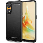 Techsuit - Carbon Silicone - Oppo Reno8 T - Black
