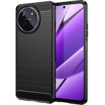 Techsuit - Carbon Silicone - Realme 11 - Black