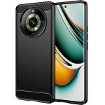 Techsuit - Carbon Silicone - Realme 11 Pro / 11 Pro+ - Black