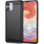 Techsuit - Carbon Silicone - Samsung Galaxy A04e / M04 - Black