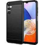 Techsuit - Carbon Silicone - Samsung Galaxy A14 4G / A14 5G - Black
