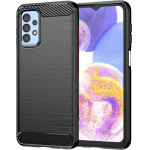 Techsuit - Carbon Silicone - Samsung Galaxy A23 4G / A23 5G - Black