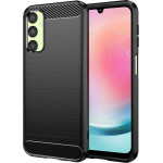 Techsuit - Carbon Silicone - Samsung Galaxy A24 - Black