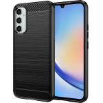 Techsuit - Carbon Silicone - Samsung Galaxy A34 5G - Black