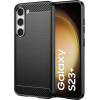 Techsuit - Carbon Silicone - Samsung Galaxy S23 Plus - Black