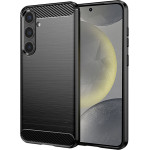Techsuit - Carbon Silicone - Samsung Galaxy S24 - Black