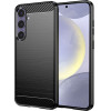 Techsuit - Carbon Silicone - Samsung Galaxy S24 Plus - Black