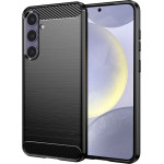 Techsuit - Carbon Silicone - Samsung Galaxy S24 Plus - Black