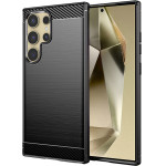 Techsuit - Carbon Silicone - Samsung Galaxy S24 Ultra - Black
