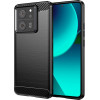 Techsuit - Carbon Silicone - Xiaomi 13T / 13T Pro - Black