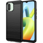 Techsuit - Carbon Silicone - Xiaomi Redmi A1 / A2 - Black
