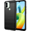 Techsuit - Carbon Silicone - Xiaomi Redmi A1+ / A2+ - Black