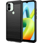Techsuit - Carbon Silicone - Xiaomi Redmi A1+ / A2+ - Black