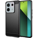 Techsuit - Carbon Silicone - Xiaomi Redmi Note 13 Pro 5G / Poco X6 - Black