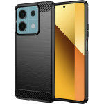 Techsuit - Carbon Silicone - Xiaomi Redmi Note 13 5G - Black