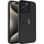 Techsuit - CarbonFuse - iPhone 15 Pro - Black
