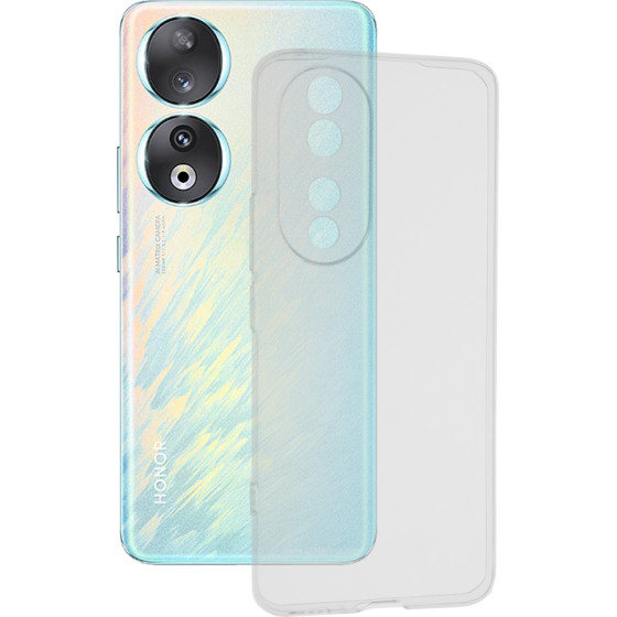 Techsuit - Clear Silicone - Honor 90 - Transparent