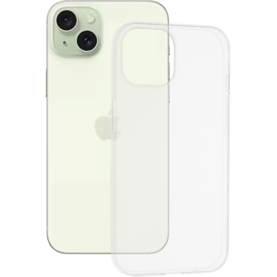 Techsuit - Clear Silicone - iPhone 15 Plus - Transparent
