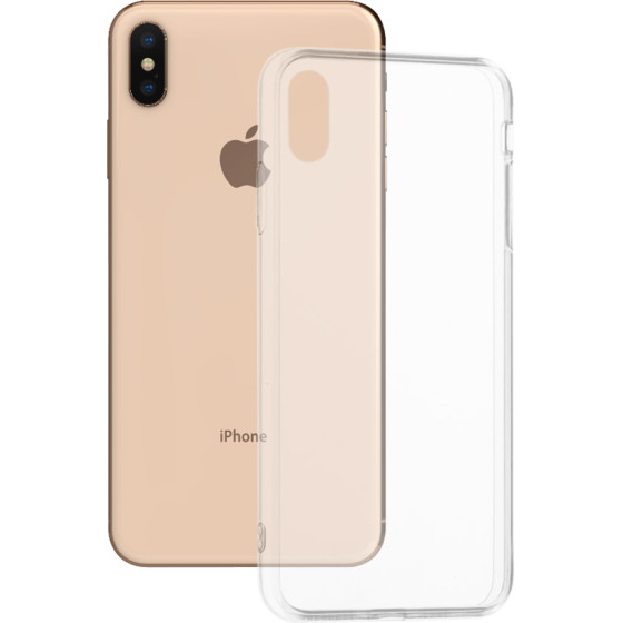 Techsuit - Clear Silicone - iPhone XS Max - Transparent