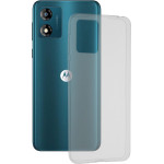 Techsuit - Clear Silicone - Motorola Moto E13 - Transparent