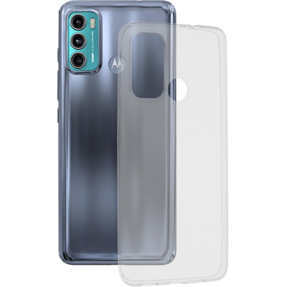 Techsuit - Clear Silicone - Motorola Moto G60 - Transparent