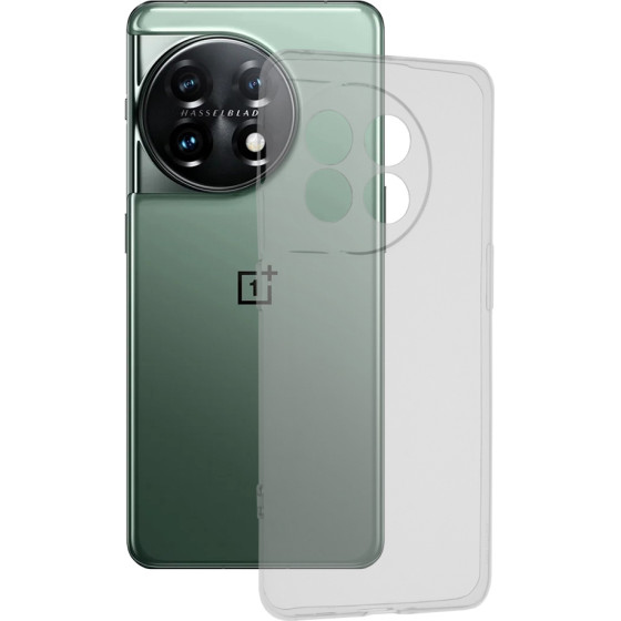 Techsuit - Clear Silicone - OnePlus 11 - Transparent