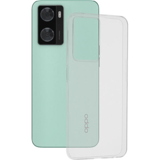 Techsuit - Clear Silicone - Oppo A57 4G / A57s / OnePlus Nord N20 SE - Transparent