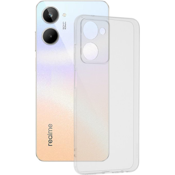 Techsuit - Clear Silicone - Realme 10 4G - Transparent