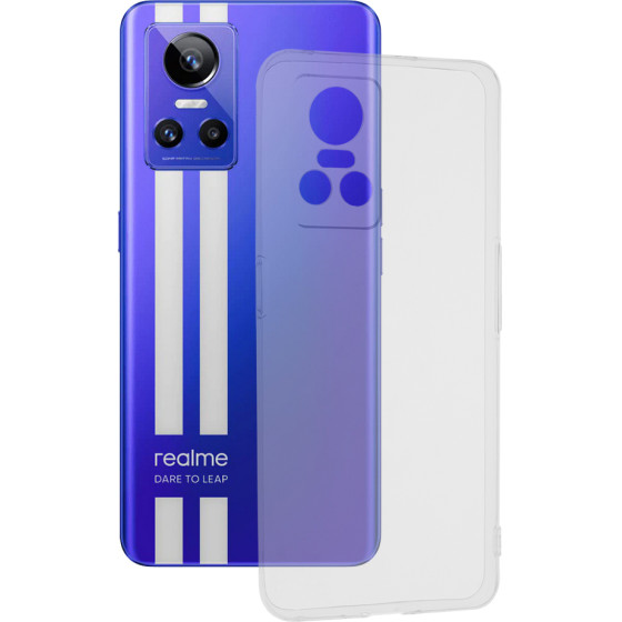 Techsuit - Clear Silicone - Realme GT Neo 3 80W / 150W - Transparent