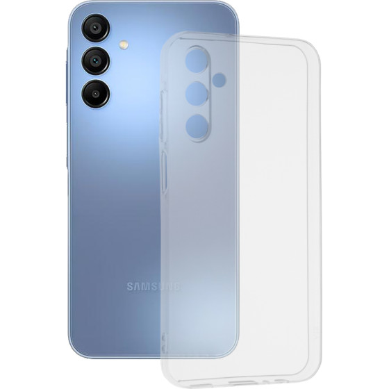 Techsuit - Clear Silicone - Samsung Galaxy A15 4G / A15 5G - Transparent