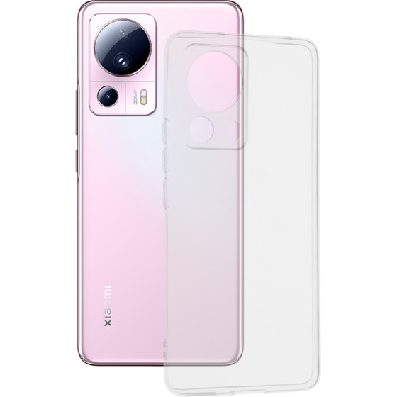Techsuit - Clear Silicone - Xiaomi 13 Lite - Transparent