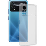 Techsuit - Clear Silicone - Xiaomi Poco X4 Pro 5G - Transparent