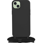 Techsuit - Crossbody Lanyard - iPhone 15 Plus - Black