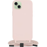 Techsuit - Crossbody Lanyard - iPhone 15 Plus - Pink
