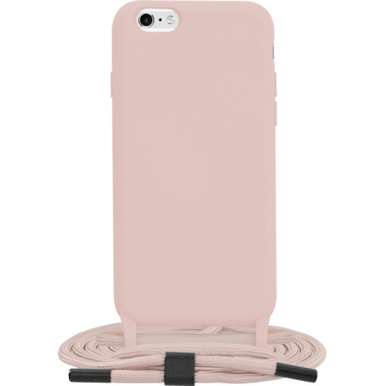 Techsuit - Crossbody Lanyard - iPhone 6 / iPhone 6S - Pink