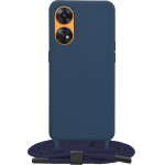 Techsuit - Crossbody Lanyard - Oppo Reno8 T - Blue