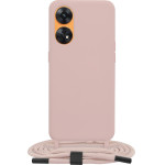 Techsuit - Crossbody Lanyard - Oppo Reno8 T - Pink