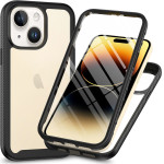 Techsuit - Defense360 Pro + Screen Protector - iPhone 15 Plus - Black